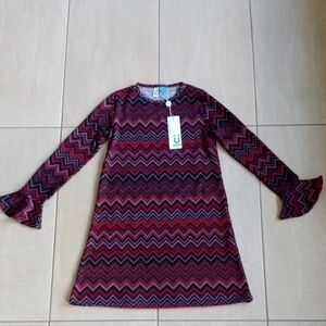 Beautiful BLÜ Patterned girls' Dress NWT